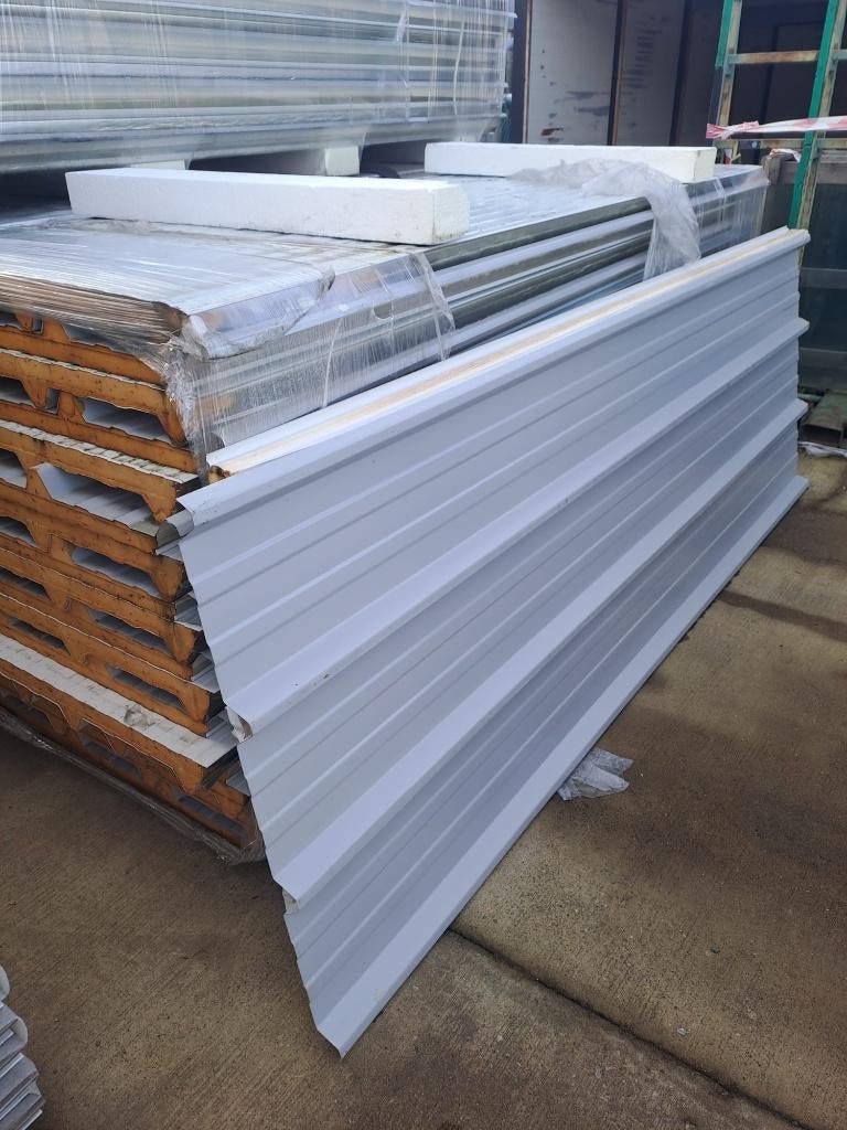 Dakplaten 4cm isolatie, Bricolage & Construction, Plaques & Panneaux, Enlèvement, Neuf