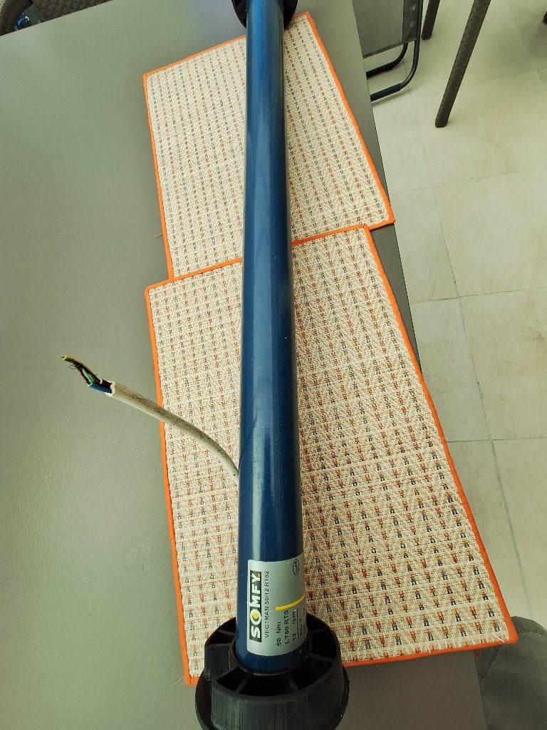 SOMFY ROLLUIK BUISMOTOR  L 77 cm, Doe-het-zelf en Bouw, Rolluiken, Ophalen, Gebruikt