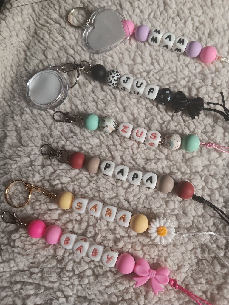 Sleutelhanger bedankje, Ophalen of Verzenden, Zo goed als nieuw, Kraamcadeau