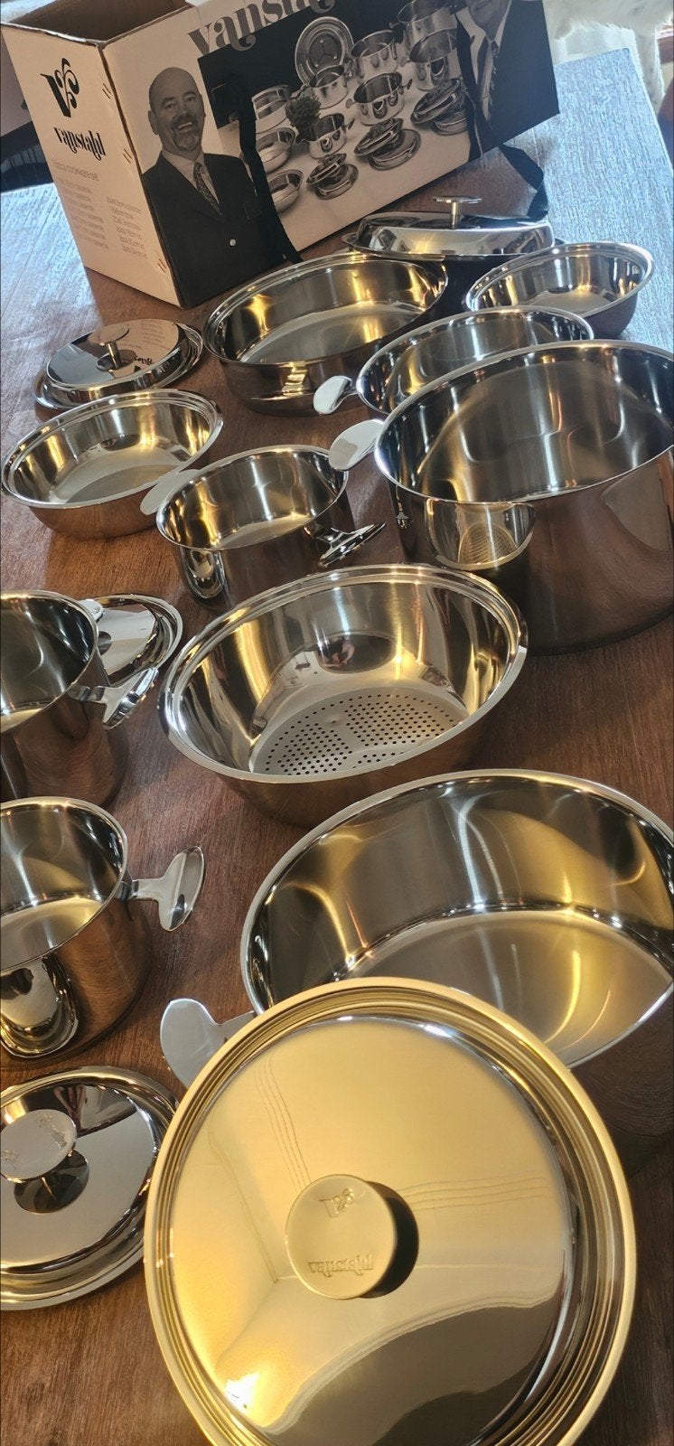 Casseroles innox 18/20, Maison & Meubles, Enlèvement, Neuf