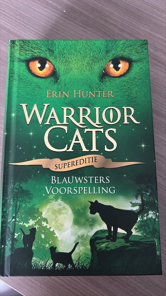 Warrior cats – supereditie blauwsters voorspelling, Boeken, Ophalen of Verzenden, Nieuw, Erin Hunter