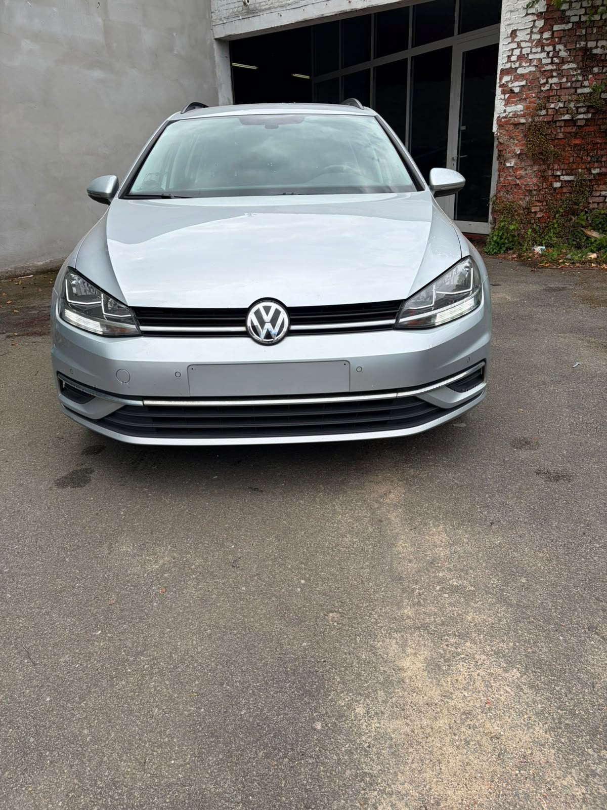 Volkswagen golf 7 break., Autos, Volkswagen, Argent ou Gris, Achat, Euro 6, Noir