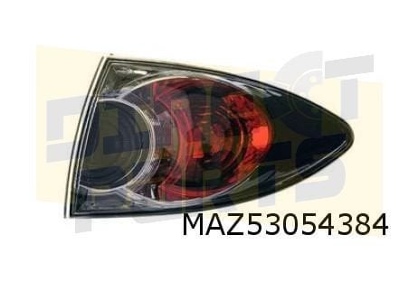 Mazda 6 (7/05-) achterlicht Rechts buiten (donker grijs) MQ!, Auto-onderdelen, -, Verzenden, -, Nieuw