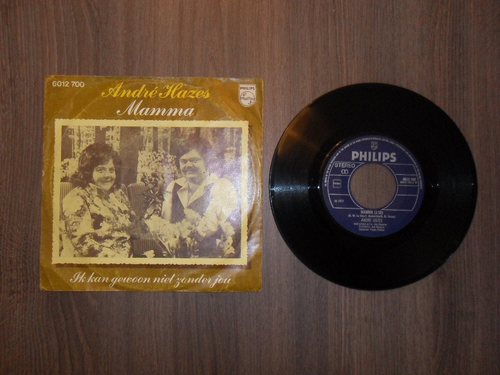 André Hazes - Mamma, Ophalen of Verzenden, Gebruikt, 7 inch, Levenslied of Smartlap