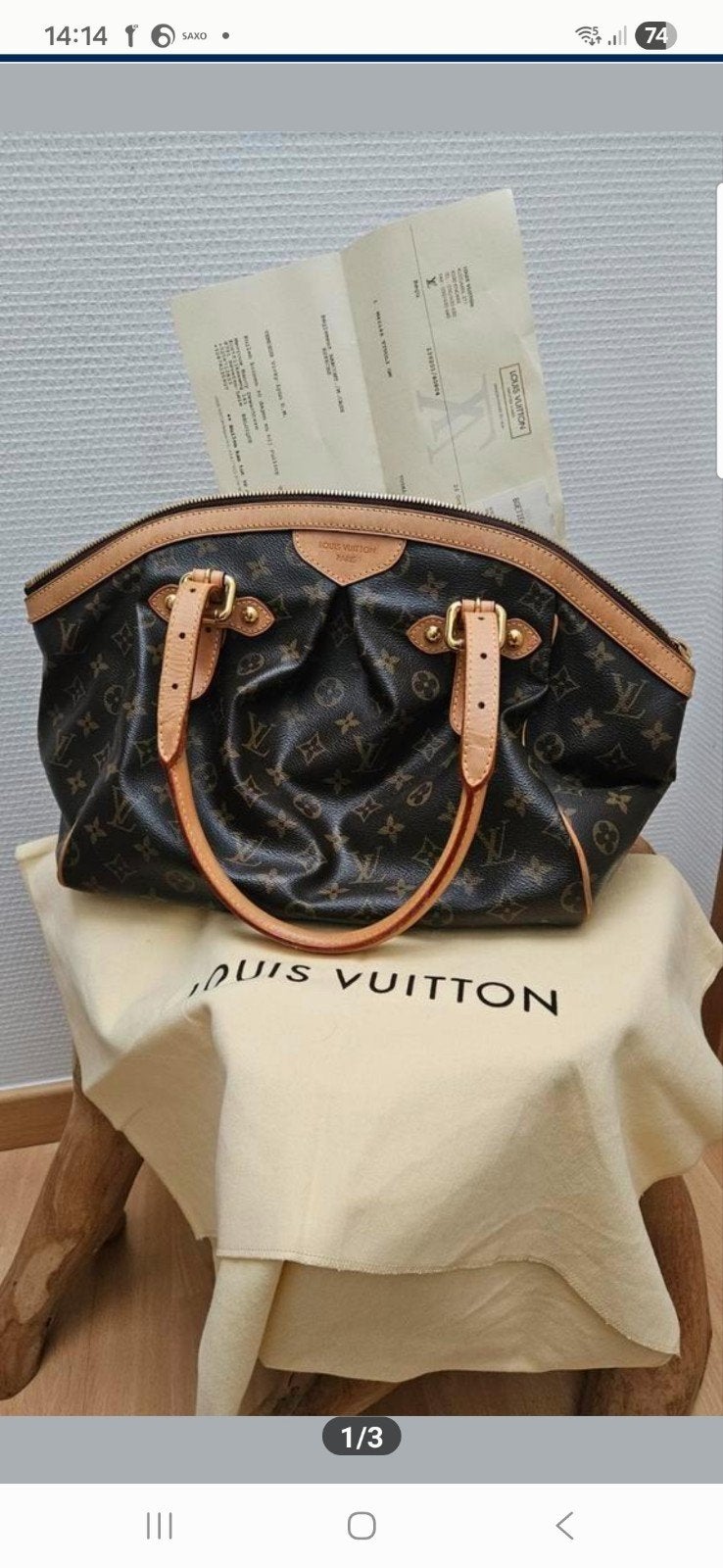 Authentieke louis vuitton, Enlèvement