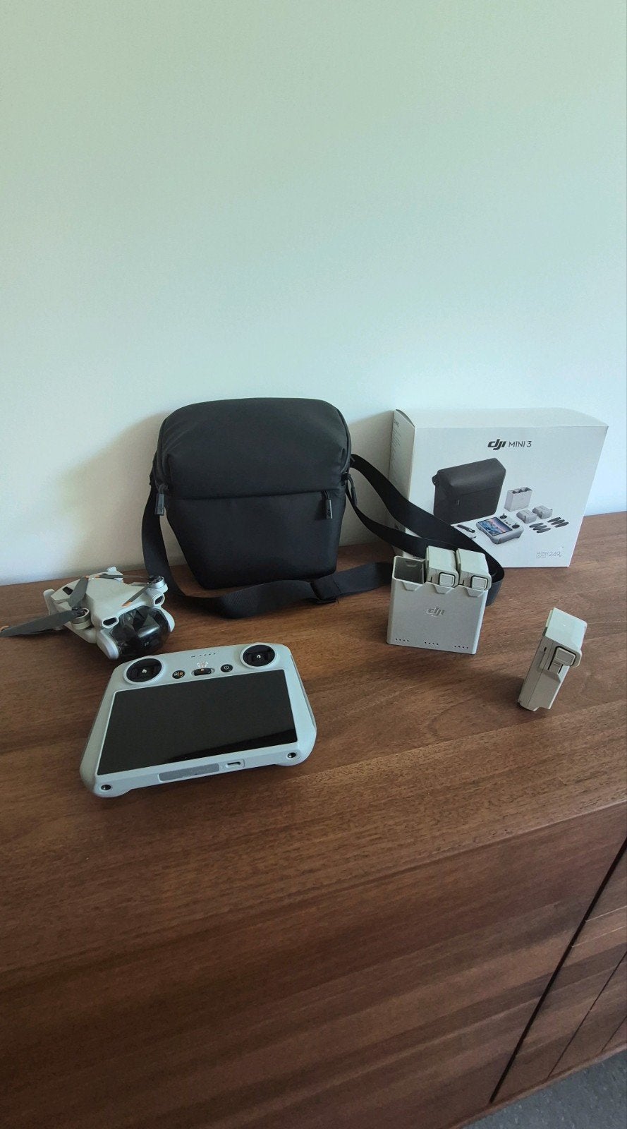 dji mini 3 fly more combo set, Audio, Tv en Foto, Drones, 30 tot 45 minuten, Cameradrone, 5 tot 10 kilometer, Zo goed als nieuw