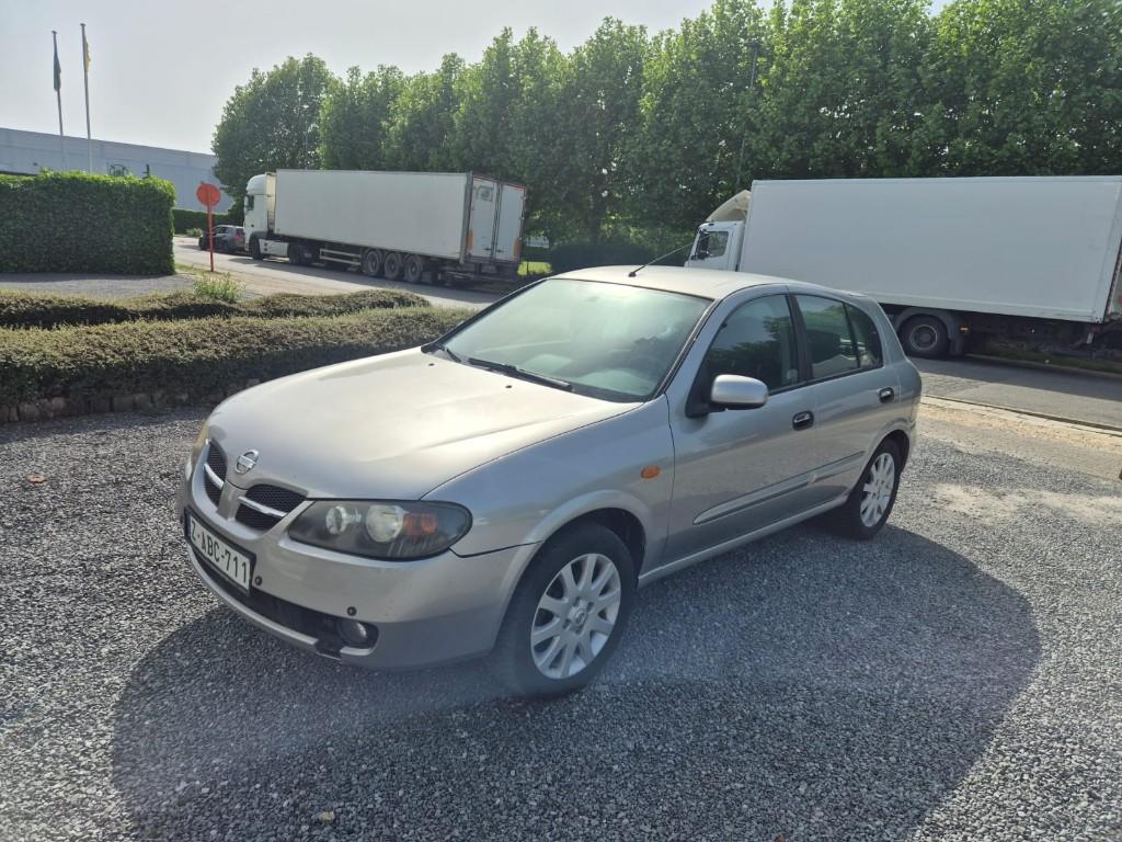 Nissan Almera 1.5i - Airco - Parkingssensoren + Keuring, Auto's, Nissan, Bedrijf, Te koop, Almera, ABS, Airbags, Airconditioning