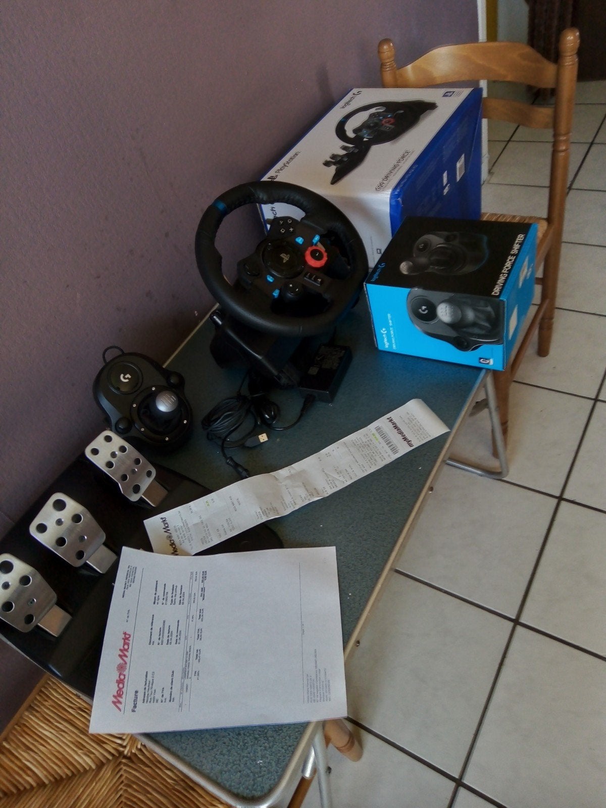 G29 Driving Force + Boîte a vitesse., Enlèvement, Xbox One