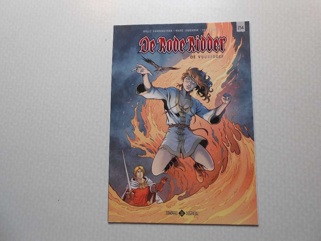 Rode ridder 254 De vuurproef 2017 1 ste druk., Neuf, Enlèvement ou Envoi, Willy Vandersteen, Une BD