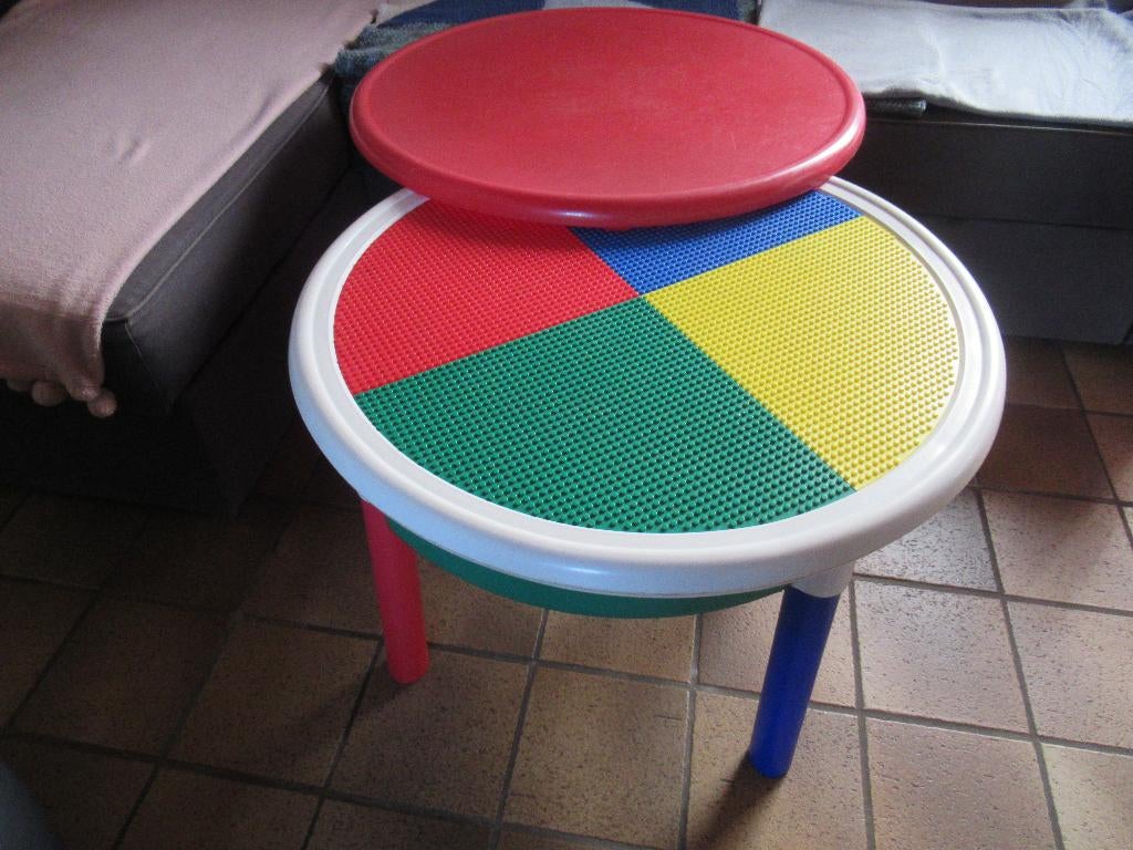 LEGO tafel 2 in 1 TOT TUTORS met opbergschuifjes, Enlèvement, Utilisé, Lego