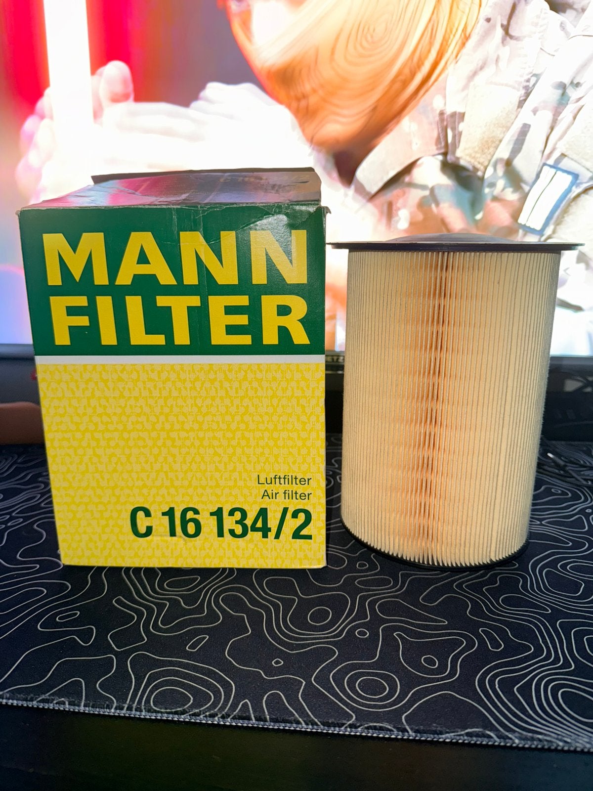 Filtre à air MANN C16134/2 NEUF ! Voir modèles véhicule DESC, Auto-onderdelen, Filters, Ford, Mazda, Volvo, Nieuw, Ophalen