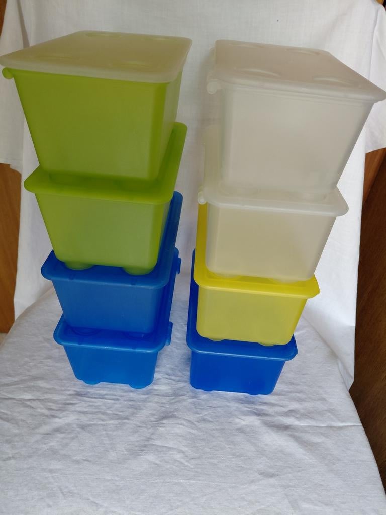 8 Ikea-dozen, Doe-het-zelf en Bouw, Kratten en Dozen, Ophalen of Verzenden