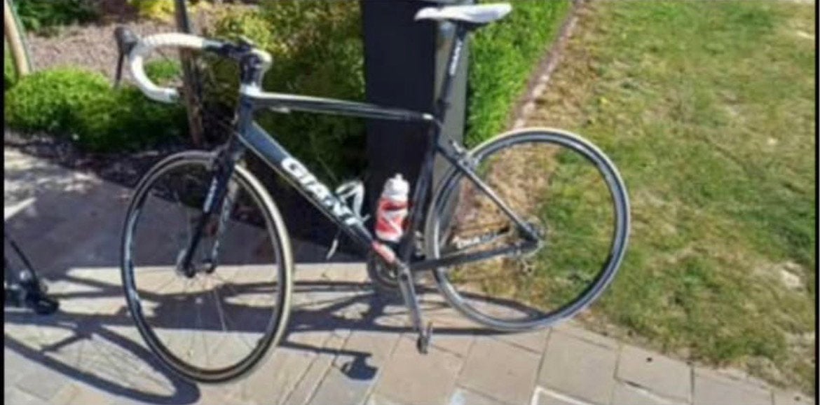 Giant koersfiets, Ophalen, Gebruikt, Velgrem, Giant