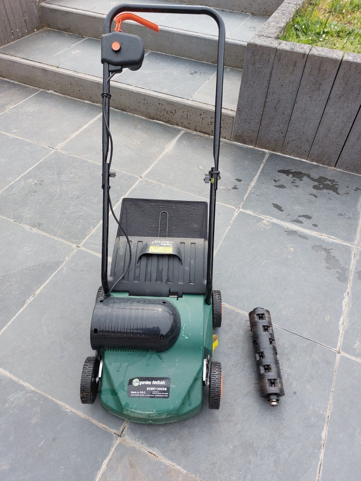 scarificateur électrique, Enlèvement, Électrique