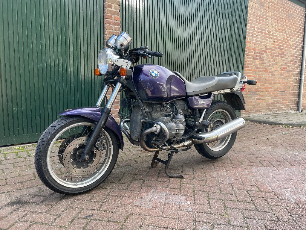 BMW R80R 1993, paars, Motoren, Cardan-aandrijving, 2 cilinders, Particulier, Meer dan 35 kW