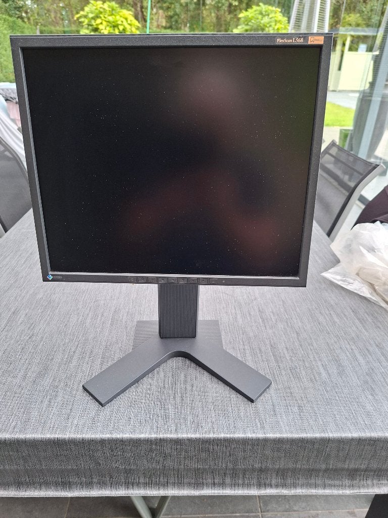 computer scherm, Ophalen, HDMI, In hoogte verstelbaar, Zo goed als nieuw
