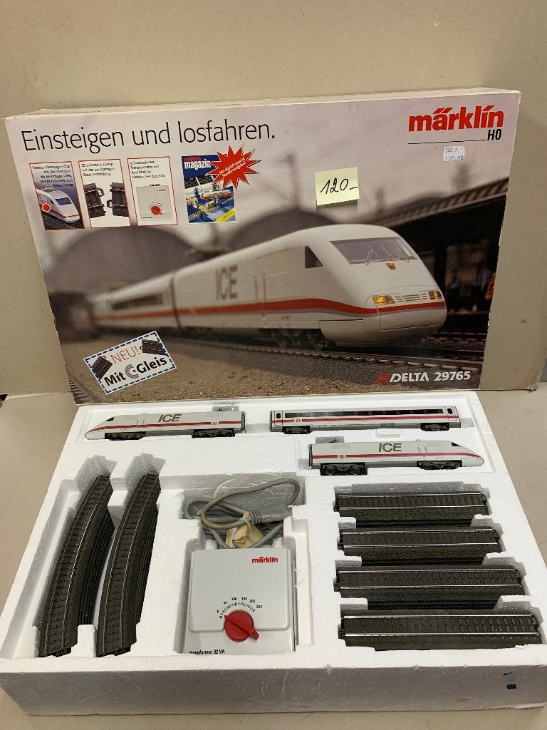 Märklin HO 29765 : Coffret de départ ICE, très bon état., Ophalen, Märklin