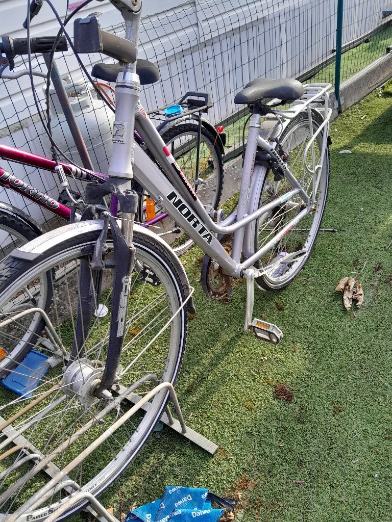 Dames fiets norta, Enlèvement, Utilisé