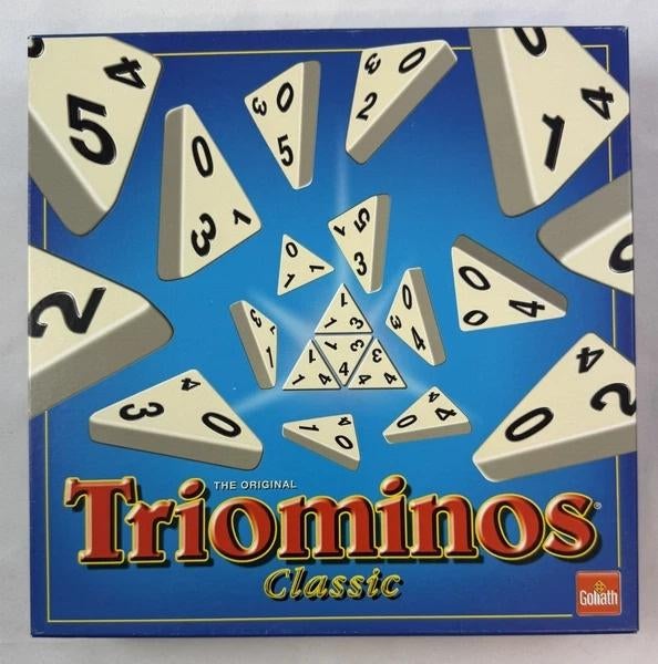Goliath Triominos, jeu classique, jeu familial, jeu de socié, Hobby & Loisirs créatifs, 1 ou 2 joueurs, Envoi, Comme neuf, Goliath