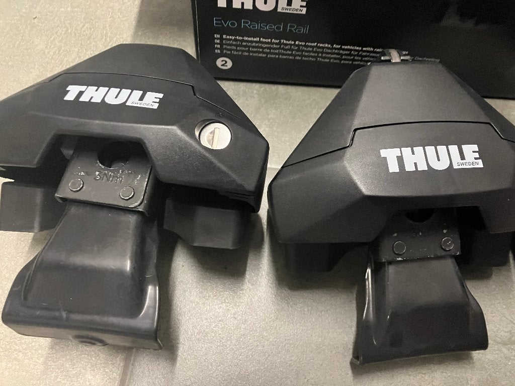 Dakdrager klemmen Thule Peugeot 408, Auto diversen, Ophalen of Verzenden, Zo goed als nieuw