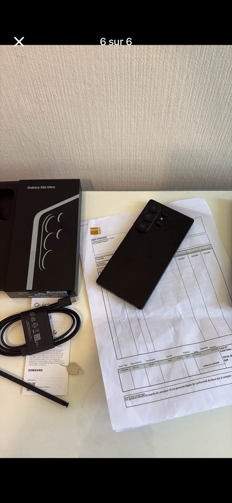 Samsung s26 ultra 512 gb, Télécoms, 512 GB, Enlèvement ou Envoi, Comme neuf