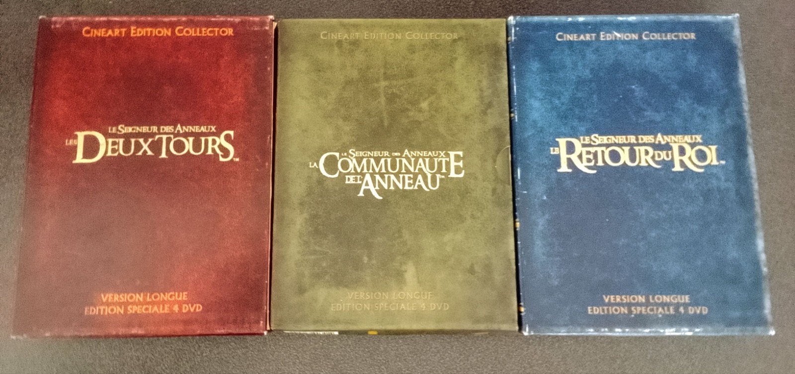 3 Cineart Edition The Lord of the Rings boxsets, Cd's en Dvd's, Ophalen of Verzenden