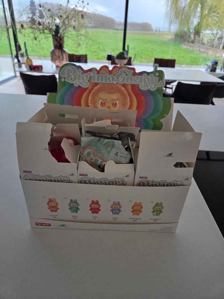 Labubu POP MART doos met 5 stuks, Enlèvement