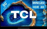 Smart TV TCL QD Mini-led 50C803, Audio, Tv en Foto, Overige Audio, Tv en Foto, Ophalen, Zo goed als nieuw
