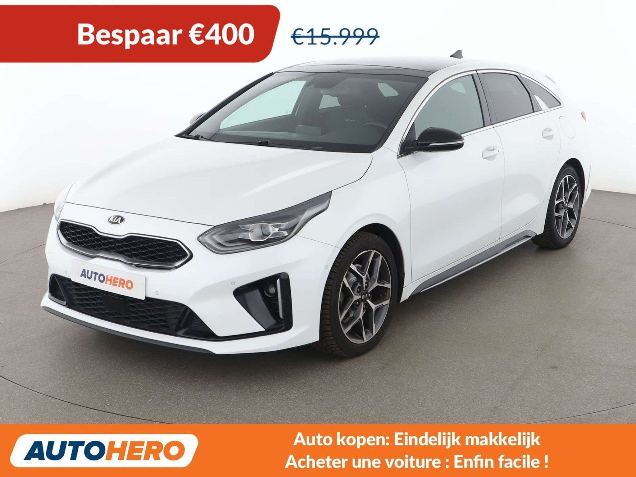 Kia ProCeed / pro_cee'd 1.4 TGDI GT Line (automatique), Autos, Cuir, Achat, Euro 6, Autres carburants