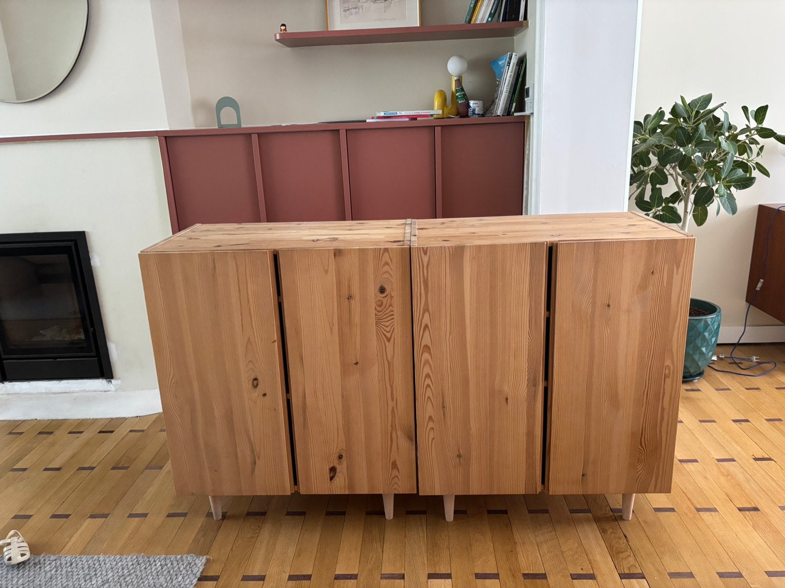2x IKEA IVAR 80x50x83 - commode / etagere, Maison & Meubles, Accessoires pour la Maison | Autre, Enlèvement, Comme neuf, Bois