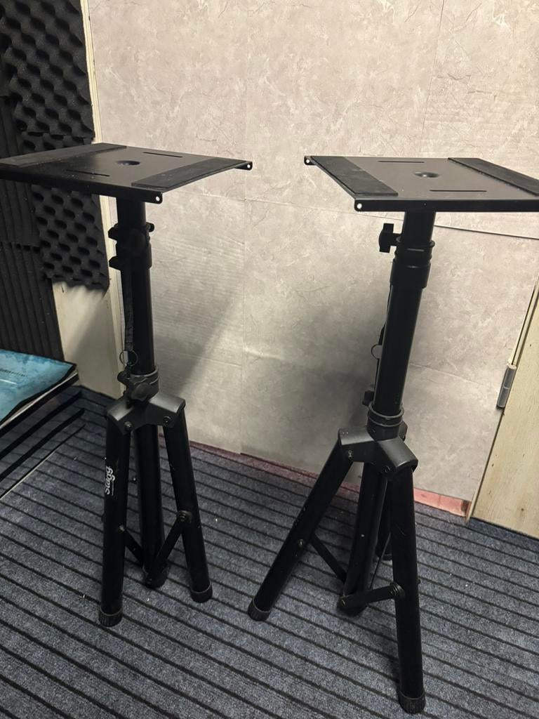 2x speaker stand, Ophalen, Zo goed als nieuw, Speaker