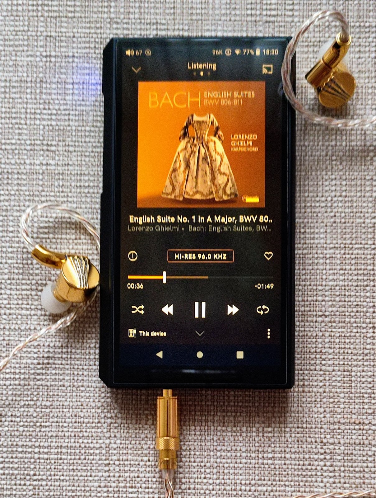 FiiO M11 Plus ESS Hi-Res Digital Audio Player – Nieuwstaat!, Audio, Tv en Foto, Ophalen of Verzenden, Zo goed als nieuw