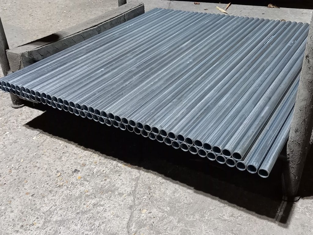 55st nieuwe  verzinkte buizen dia 22x1,5 mm - 94 cm lang, Doe-het-zelf en Bouw, Metalen, Ophalen, Nieuw, IJzer
