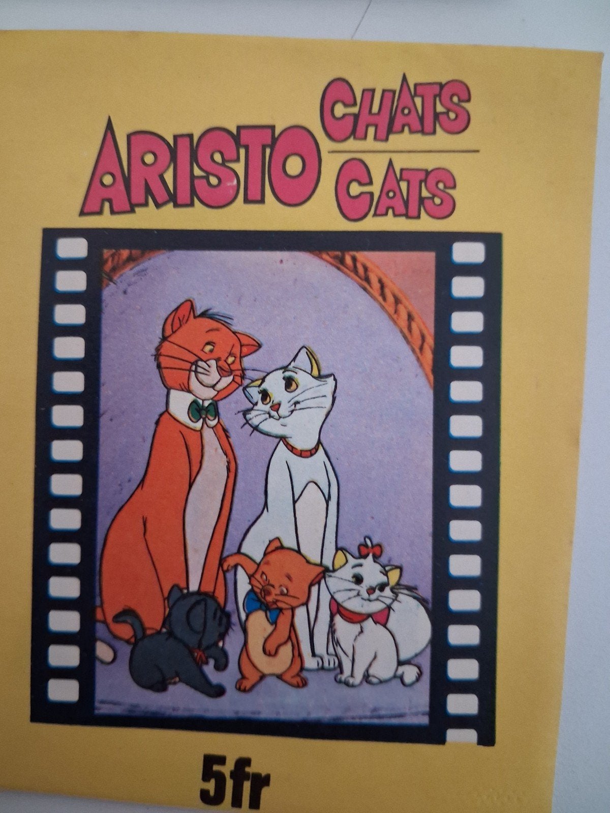 stickers ARISTO CHATS, Ophalen