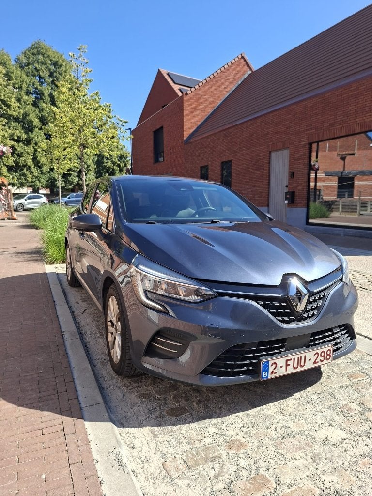 Renault Clio V TCe 1.0 Intens FULL OPTION — 2020 — 59.696 km, Autos, Argent ou Gris, Achat, Noir, 5 portes
