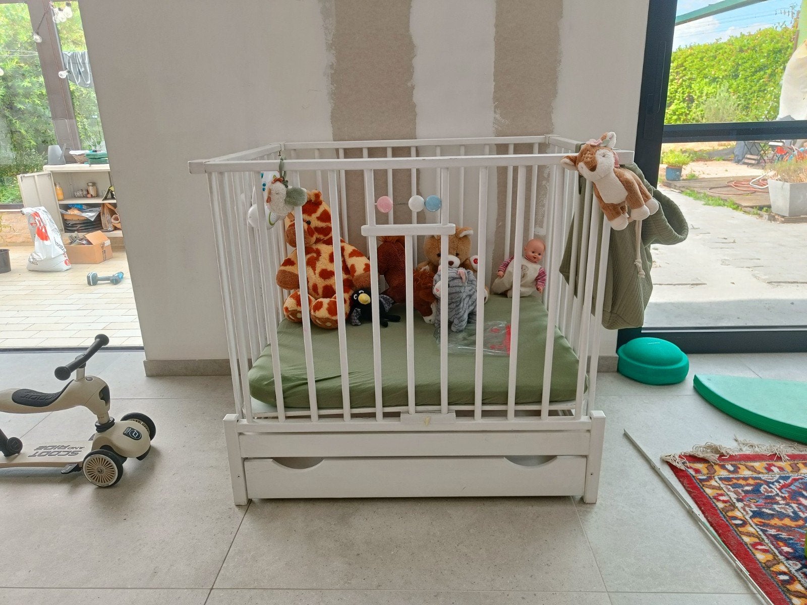 Park baby, Kinderen en Baby's, Babyparken, Ophalen, Gebruikt, Rechthoekig, In hoogte verstelbaar