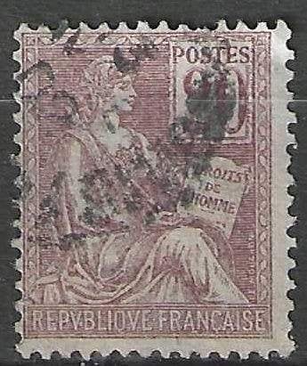Francia 1900/1901 - Yvert 113 - Typ Mouchon - 20e s. (ST), Envoi, Affranchi