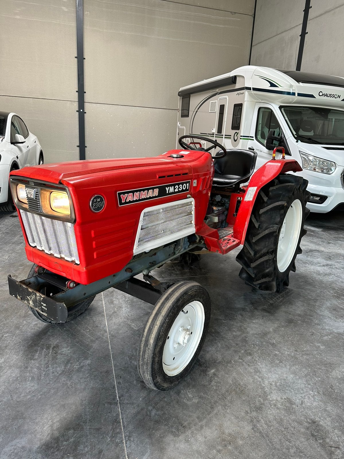 Yanmar (mini)traktor, Enlèvement