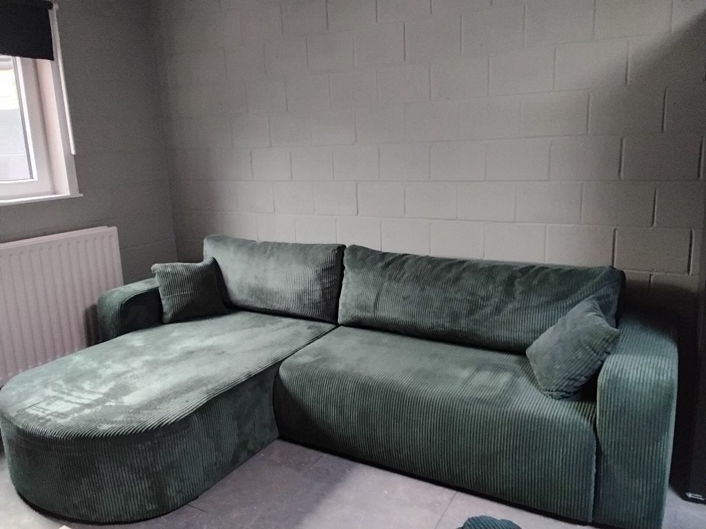 Hoeksalon nieuw groen, Ophalen, Zo goed als nieuw