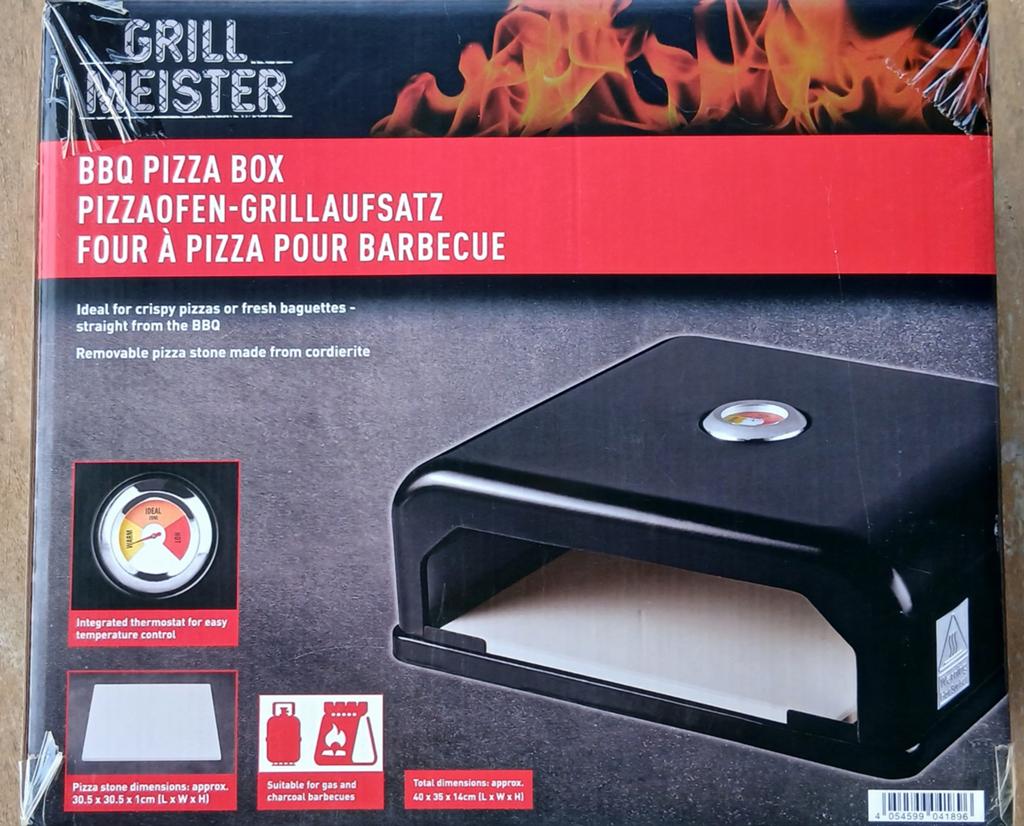 Bbq pizza box grill meister, Enlèvement, Comme neuf, Grill meister