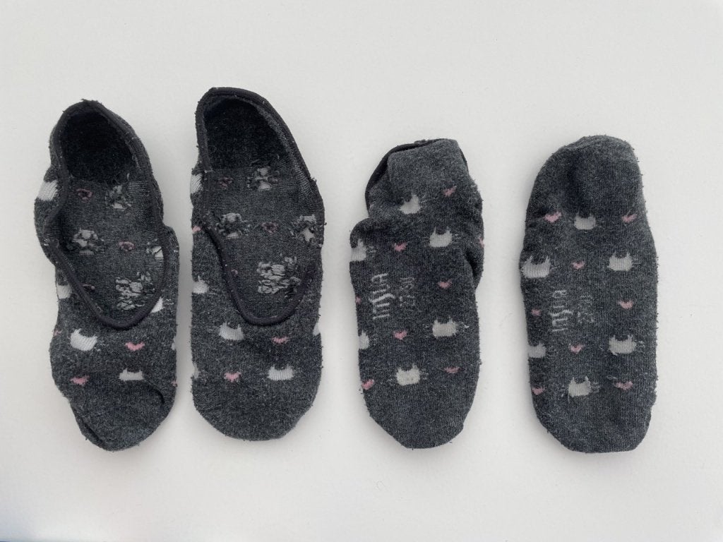 Chaussettes courtes 2 paires taille 27/30, en parfait état, Veritas, Enlèvement ou Envoi, Comme neuf, Chaussettes