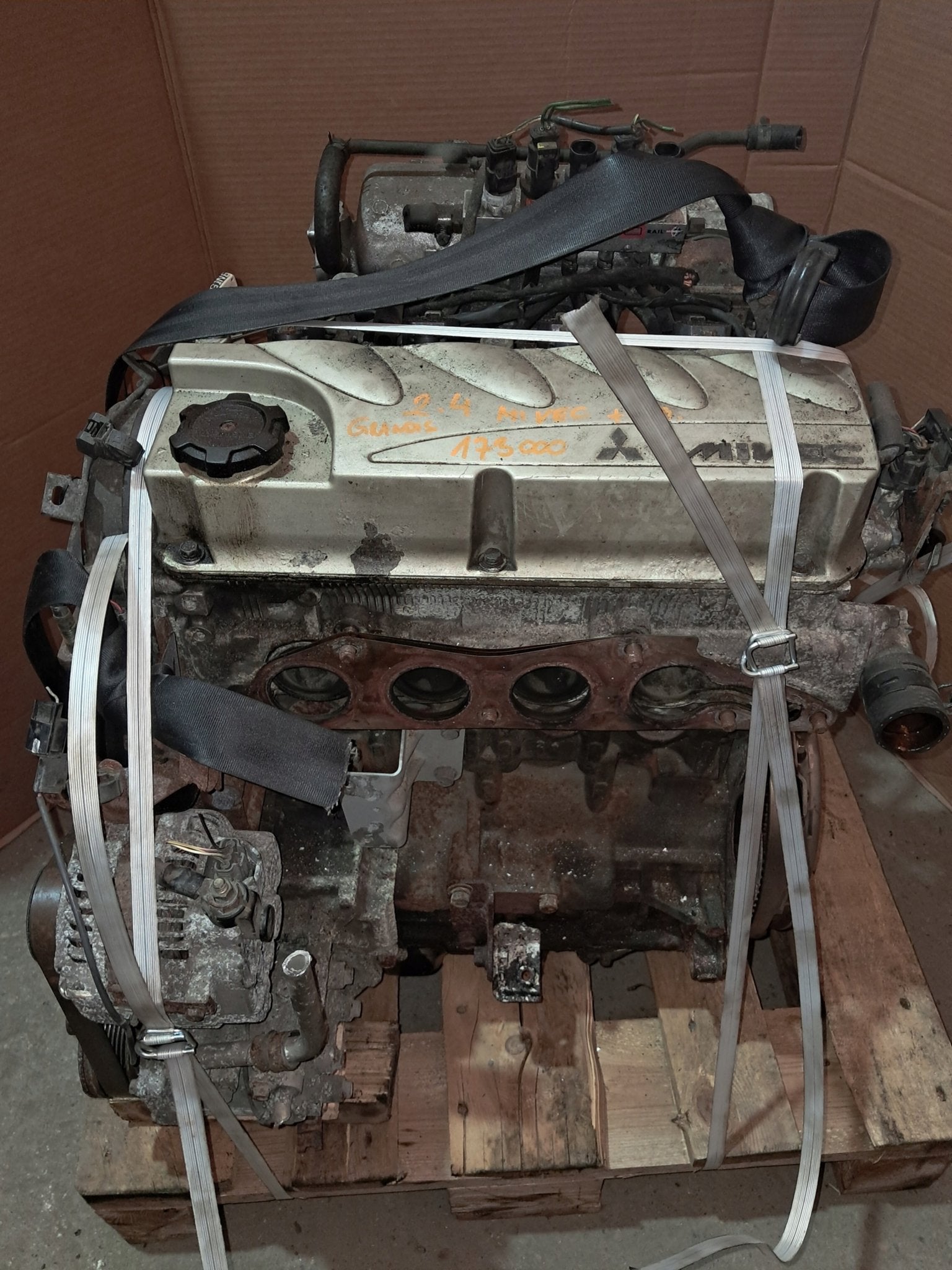 Moteur 4G69 Complet ECLIPSE GALANT GRANDIS OUTLANDER, Auto-onderdelen, Motor en Toebehoren, Alfa Romeo, Amerikaanse onderdelen