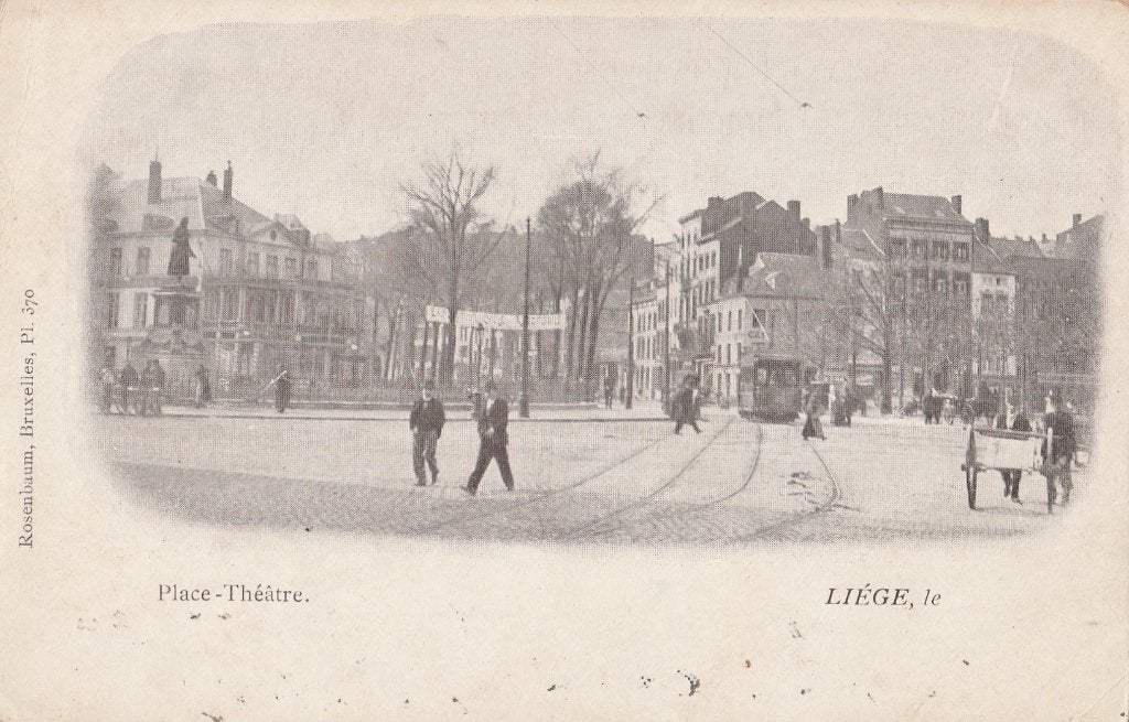 LUIK -  Place Theatre, Verzenden, Ongelopen, Luik