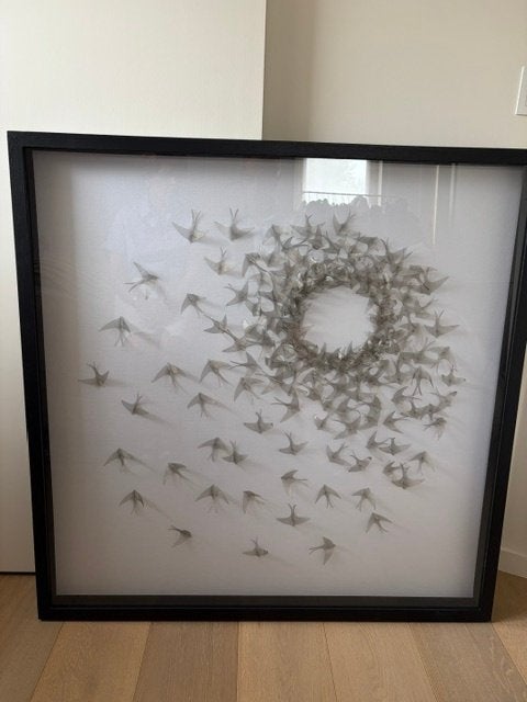 schilderij, Ophalen, Achter glas, Dieren