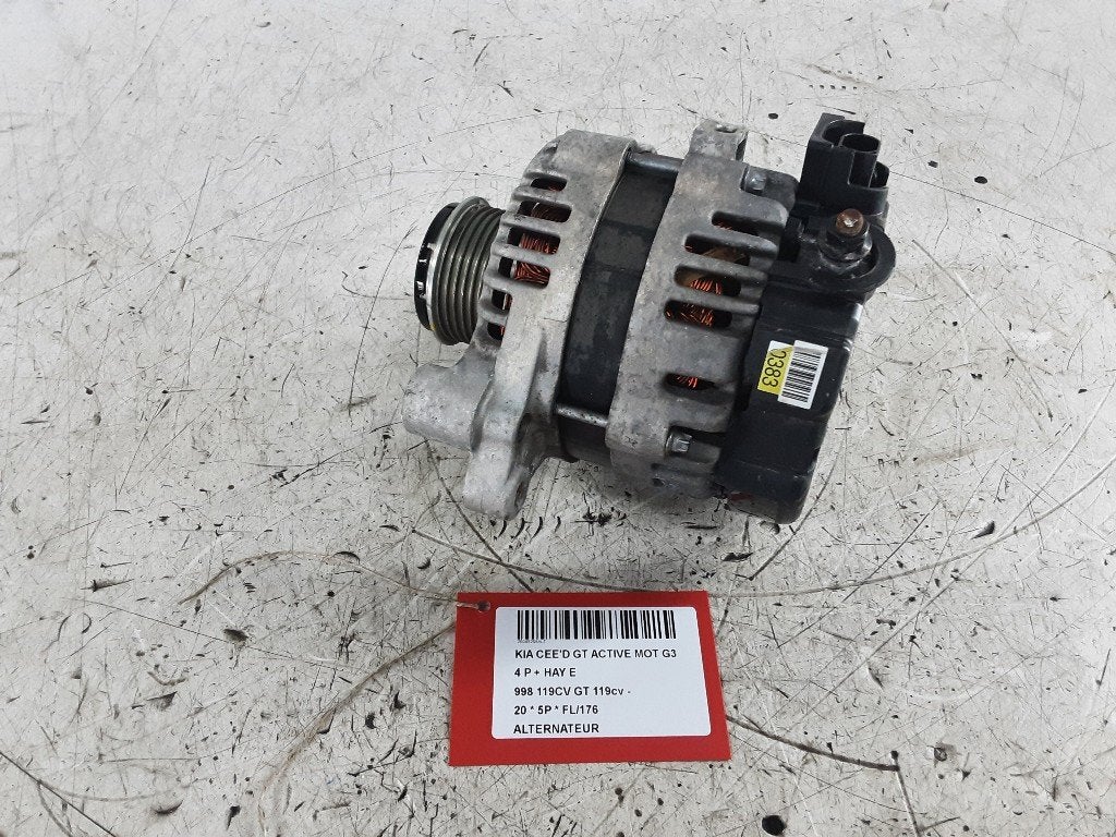 ALTERNATEUR Kia Ceed (CDB5 / CDBB) (01-2018/12-2020), Kia, Info@kia.de, Utilisé, Theodor-Heuss-Allee 11
60486  Frankfurt am Main, DE