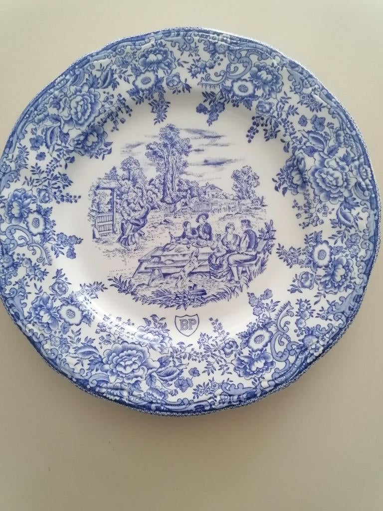 BP decoratief bord uit de Lunéville collectie,