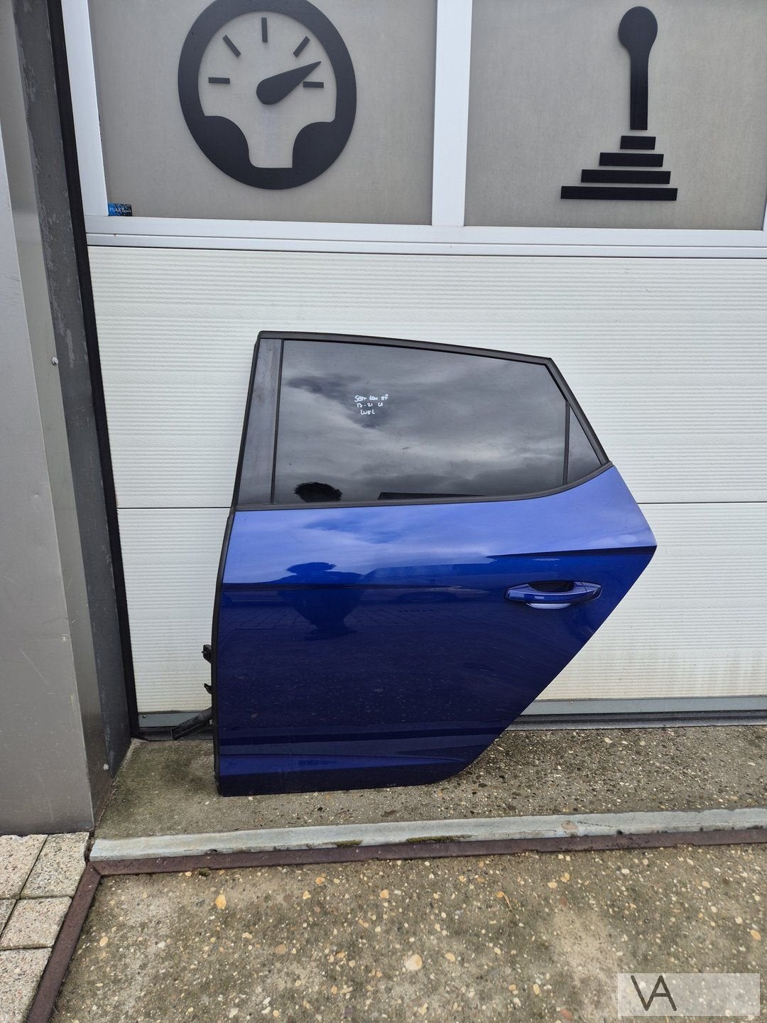 Seat Leon 5f 2013 - 2021 deur portier links achter hatchback, Gebruikt, -, Deur, -
