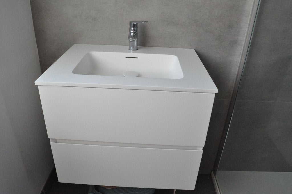 Lavabo + armoire  60 x 45, Bricolage & Construction, Enlèvement, Comme neuf, Lavabo
