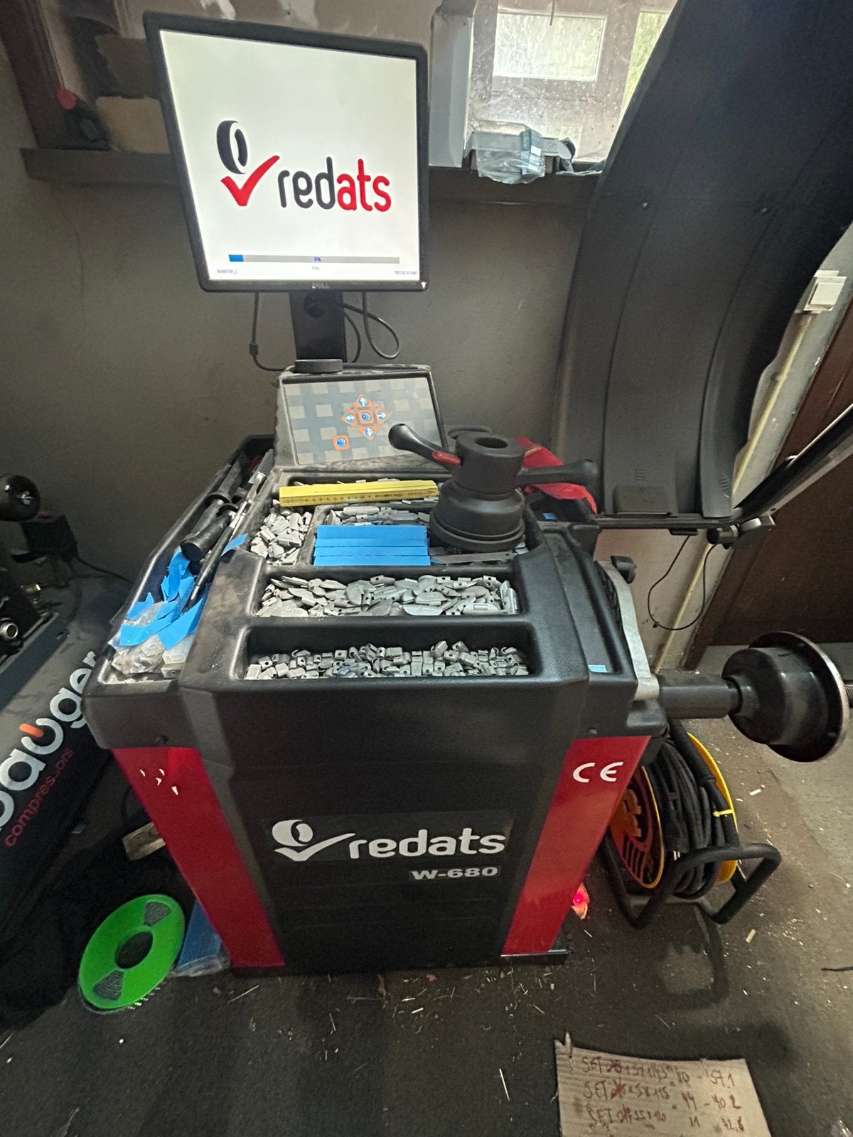 Balanceermachine redats w-680, Auto diversen, Ophalen