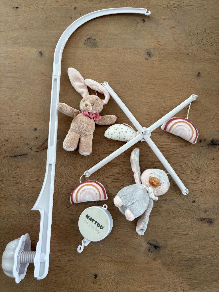 Muziek mobiel Nattou, Enfants & Bébés, Enlèvement, Comme neuf, Mobile, Sonore